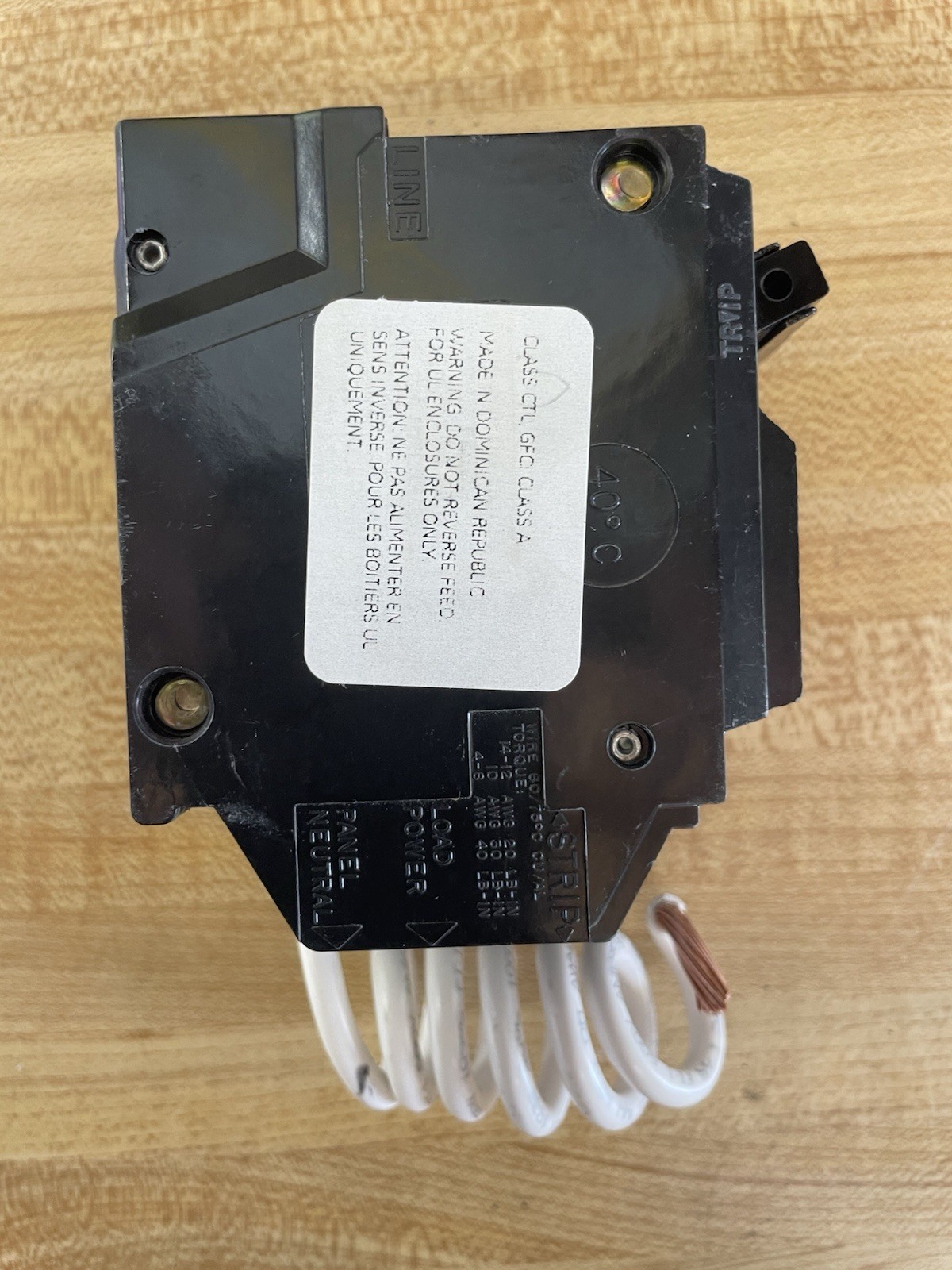 GE THQL2150GFT2P 50A 240V 2P GROUND FAULT Plug In Circuit BREAKER