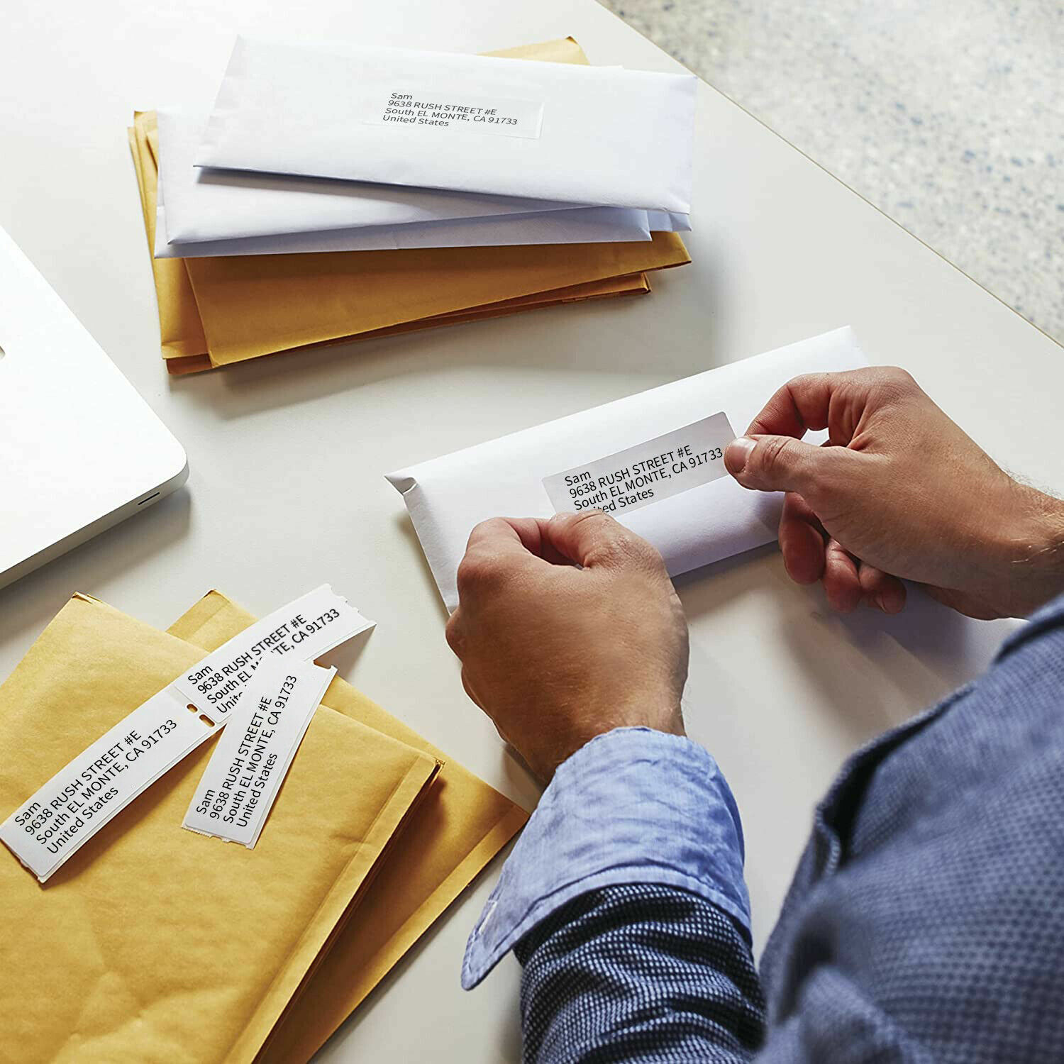 Direct Thermal Shipping/Address Paper Labels For Zebra&Rollo Printers ZB GX420D
