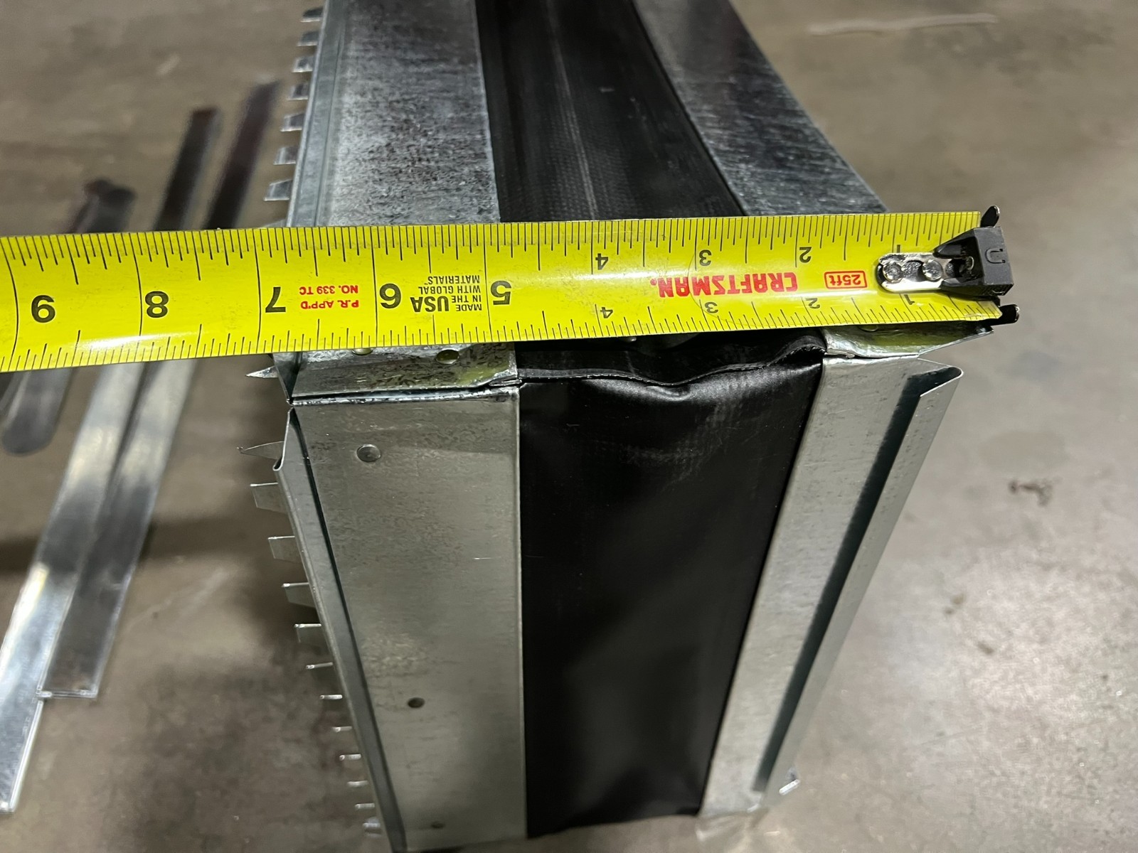 Duct canvas connector