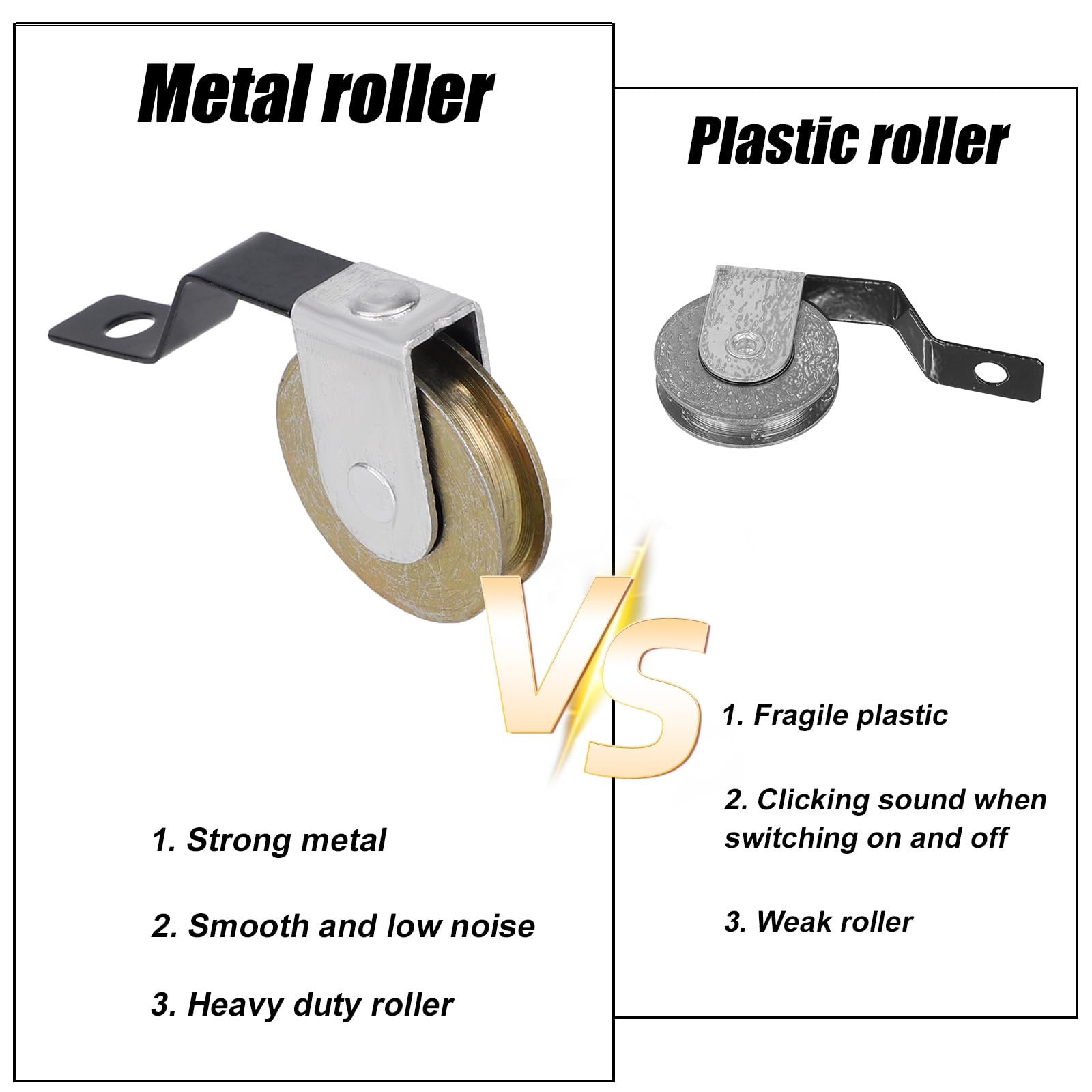 4 Pcs Sliding Screen Door Tension Springs for College as shown in the picture