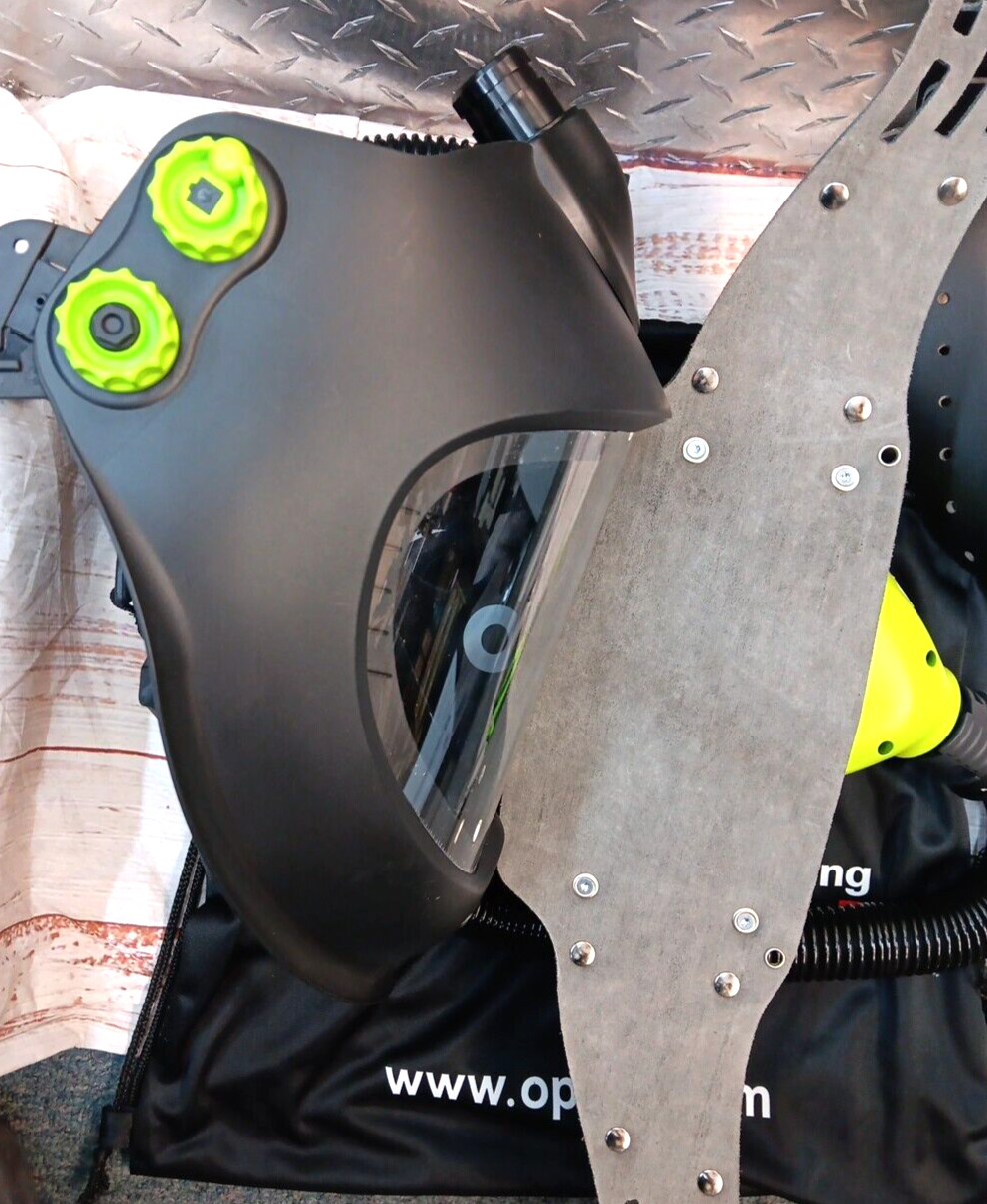 Optrel E3000x High Effic. Powered Air Purifying Respirator PAPR up to 18 hr batt
