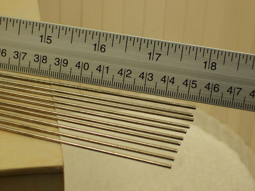 Over 50 % SILVER Solder Brazing Alloy, 22 Rods, 55.51 % SILVER