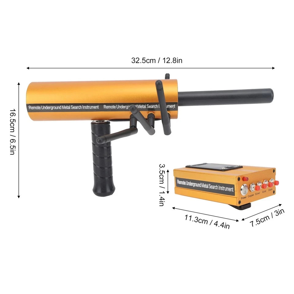 AKS Remote Underground Metal Search Instrument for Copper, Silver and Gold