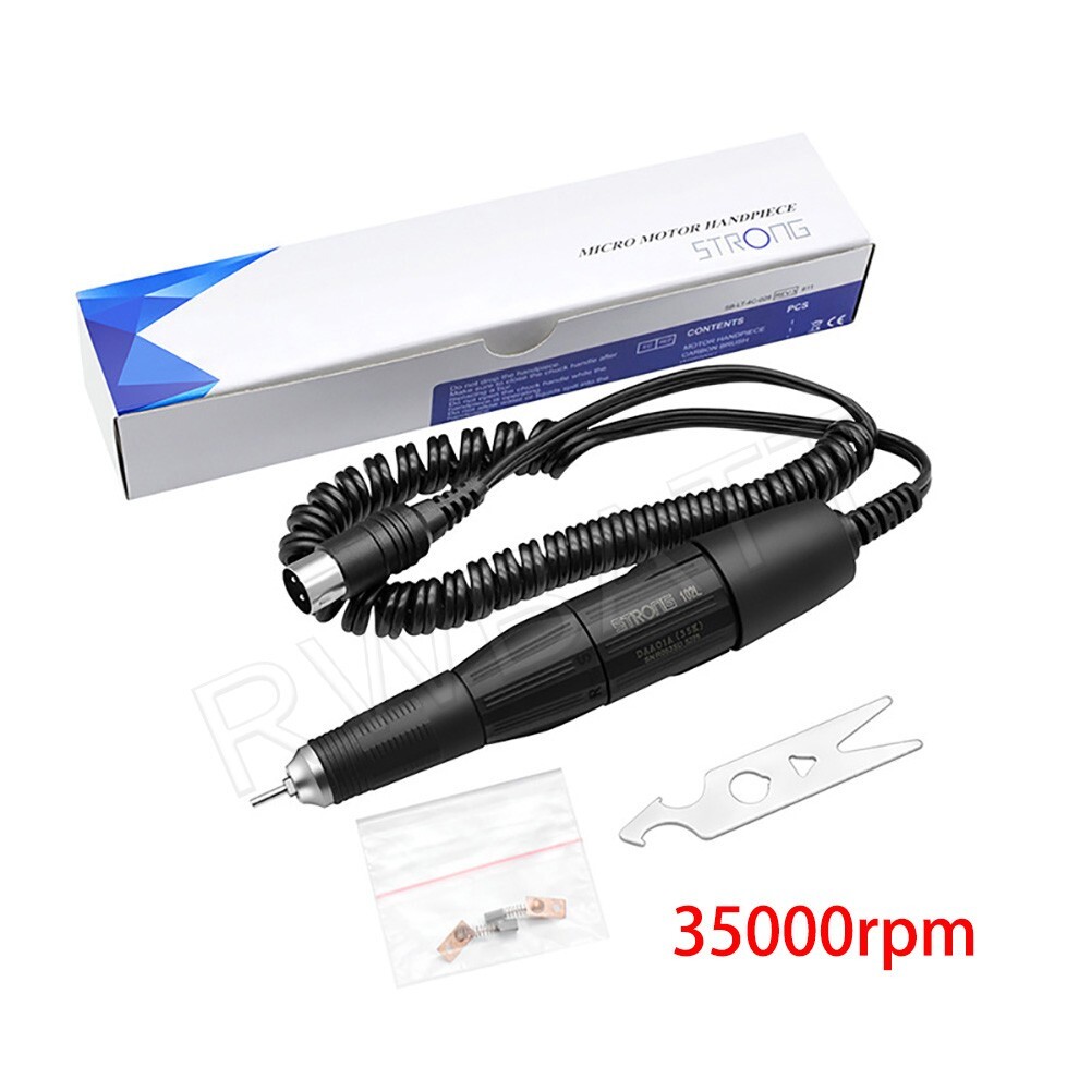 Dental Lab Marathon Electric Micromotor Polishing Unit + 35K rpm Motor Handpiece