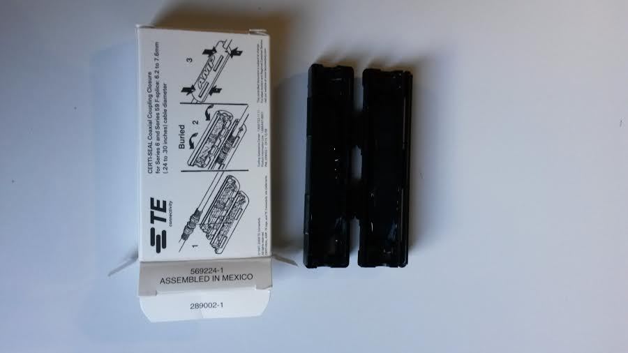 Commscope/Tyco Electronics, 569224-1 Water-Resistant RG-6 Coax Cable Splice Kit