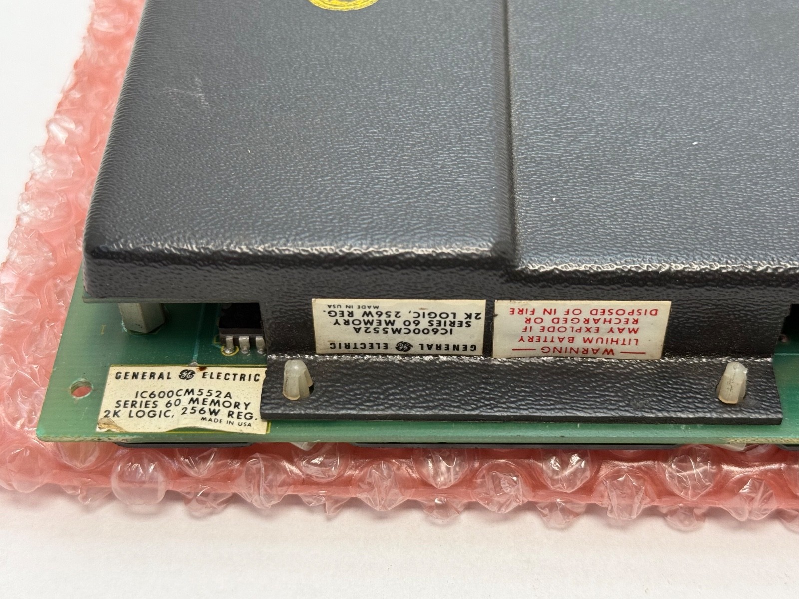 GE IC600CM552A Series 60 Memory 2K Logic