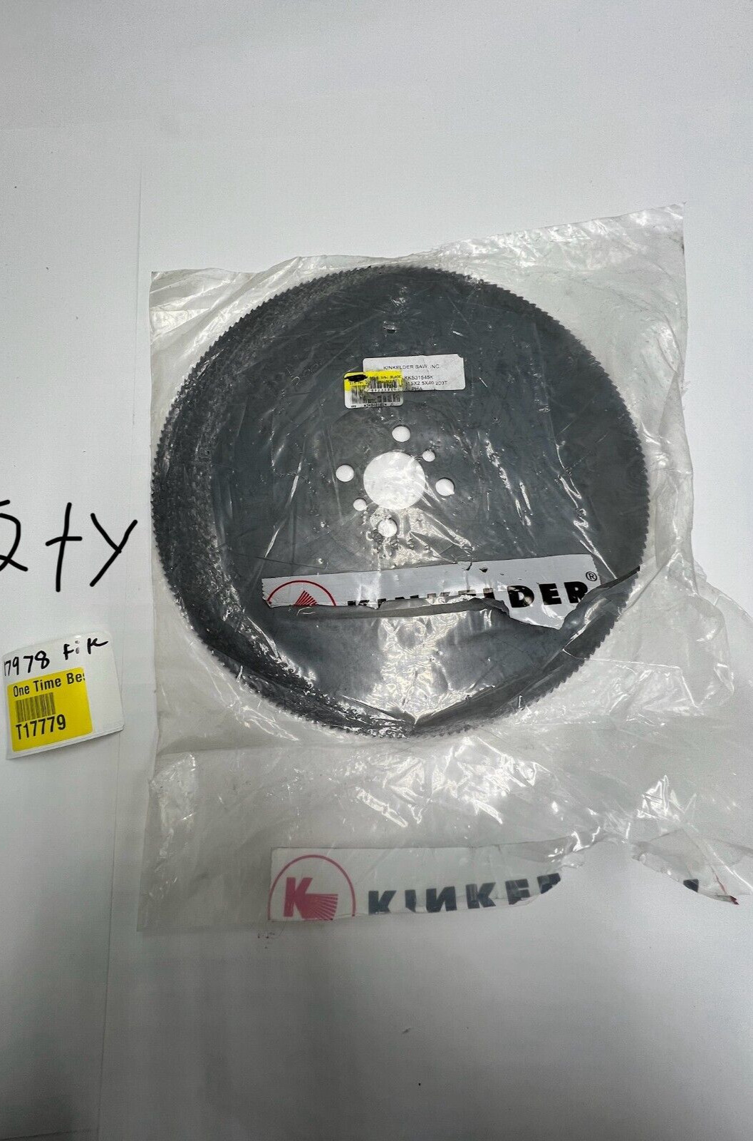Kinkelder KKS31545K Cold Saw Blade 315 mm Dia 200 Teeth High Speed Steel