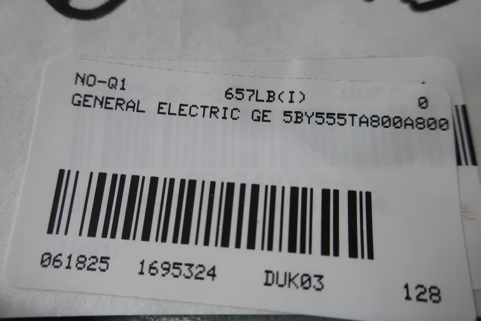 General Electric Ge 5BY555TA800A800 Kinamatic Dc Motor Cd288aty 7.5hp 240v-dc
