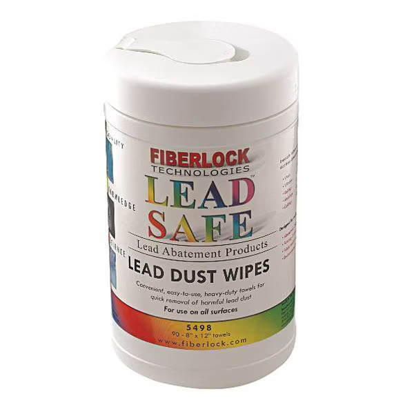 Manufacturer Varies Lead Safe Wipes, 8″ x 12″, 90 Wipes 5498-90C Manufacturer