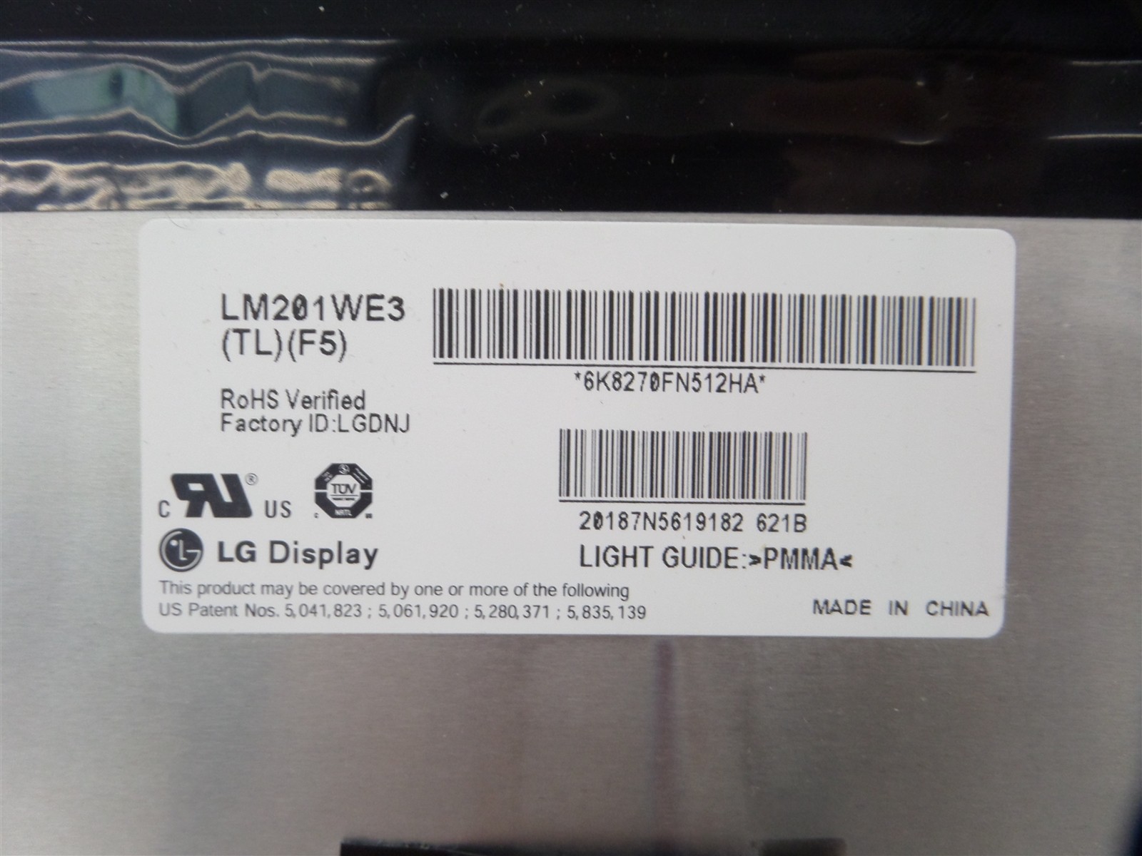 LG LM201WE3-TLF5 20.1″ LCD Display Screen