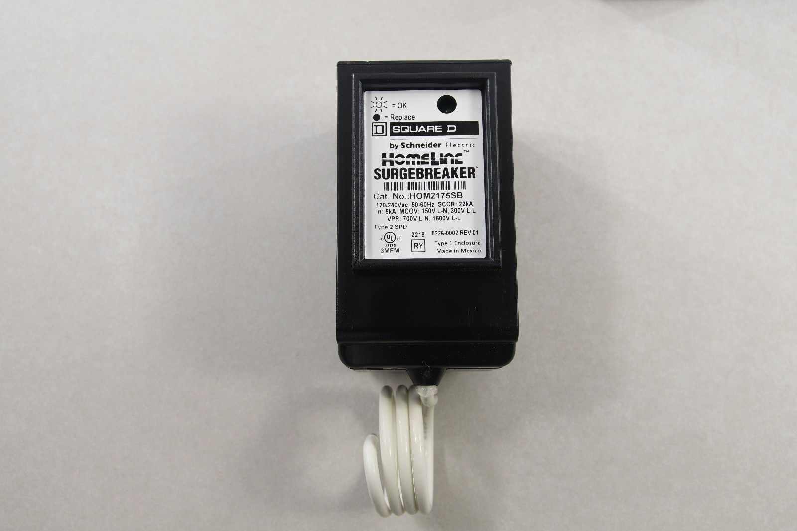 Square D by Schneider Electric HOM2175SB Homeline SurgeBreaker, 25kA,120/240V