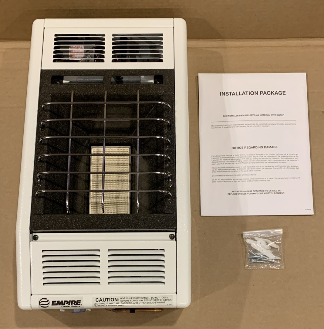 Empire SR10TW Infrared Propane Radiant Heater 10,000 BTU Vent-Free