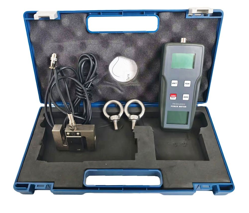 Push Pull Force Gauge Digital Force Meter With Range ±200kgf ±1960N ±2200Lbf