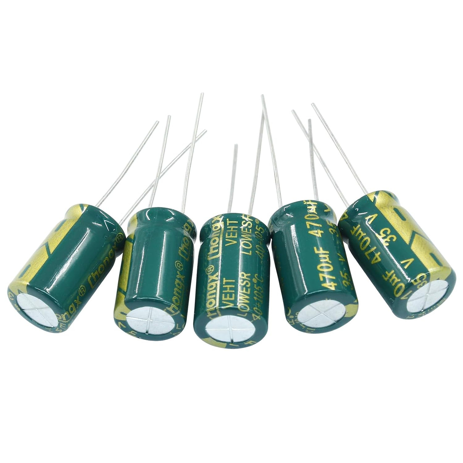 Electrolytic Capacitor 470uf 35V High Frequency Aluminum 10x17mm for TV LCD