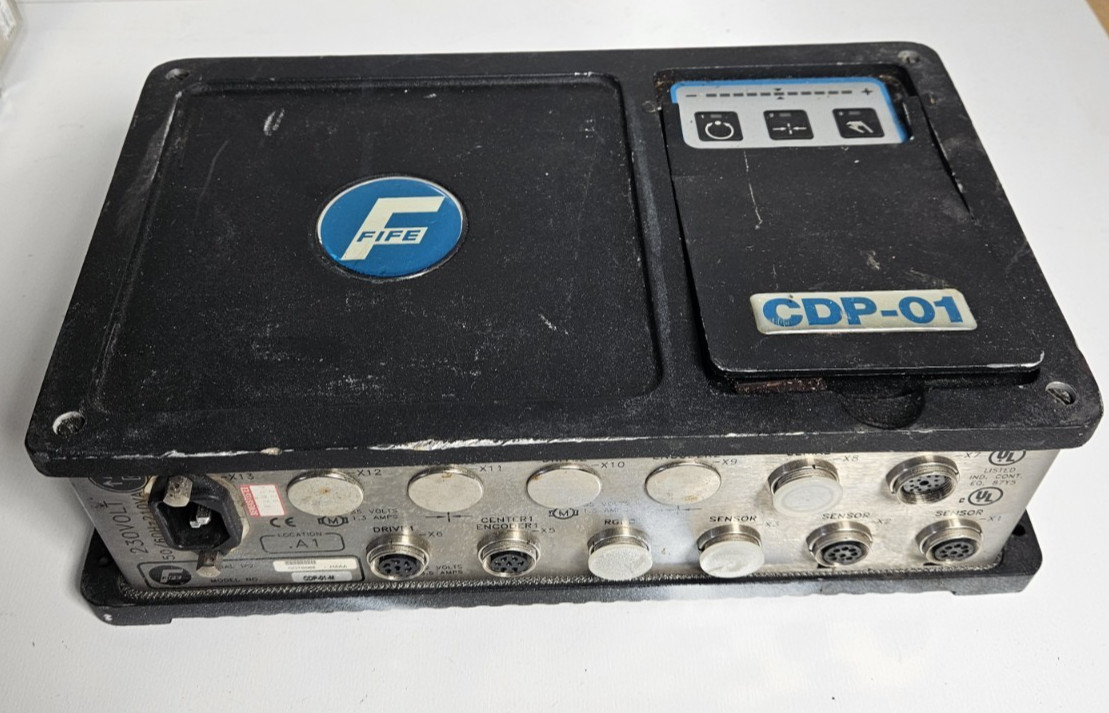 FIFE CDP-01-M Web Guide Tracking Controller Module System Unit Control Panel
