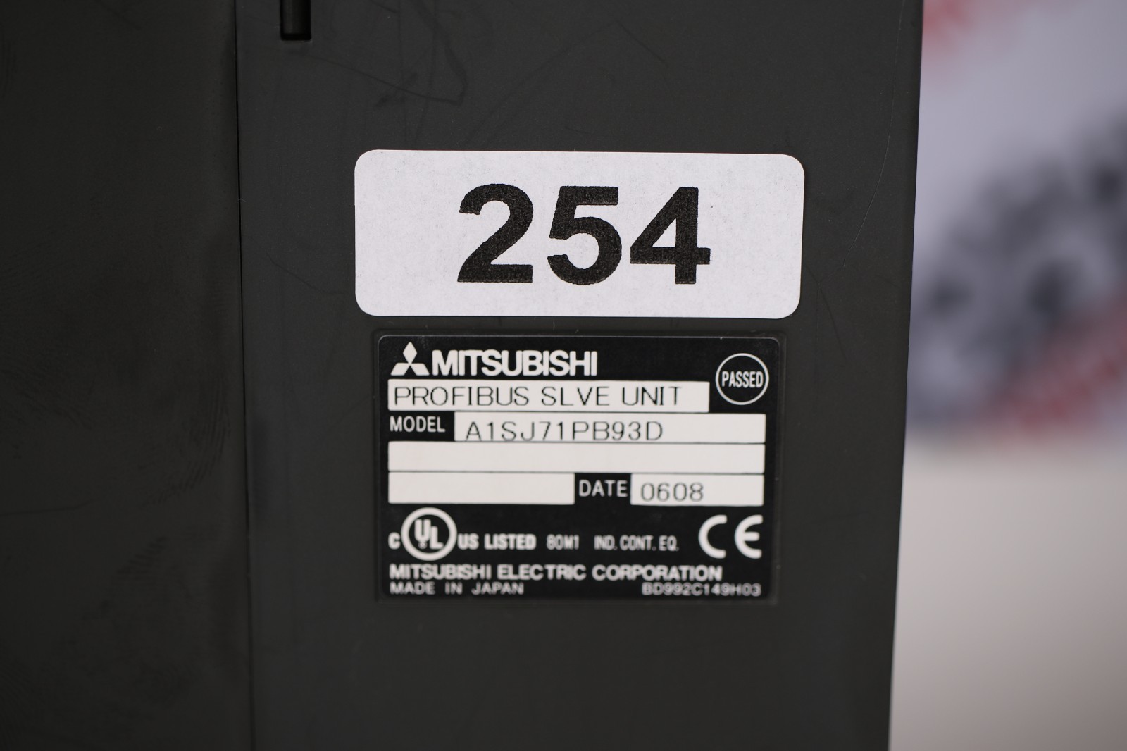 MITSUBISHI A1SJ71PB93D (254) (PROFIBUS SLVE UNIT) – 6 months warranty