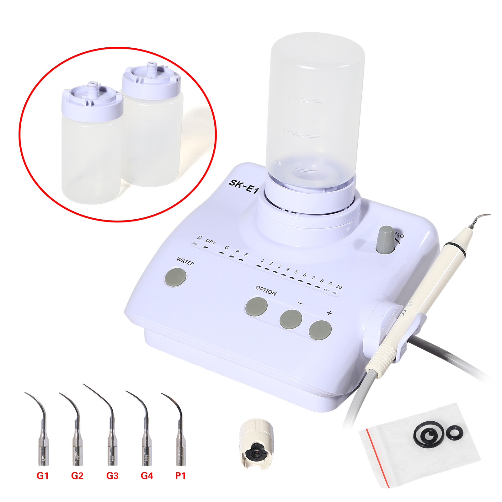 Dental Portable Ultrasonic Scaler Auto Water Bottles fit Cavitron EMS SKYSEA