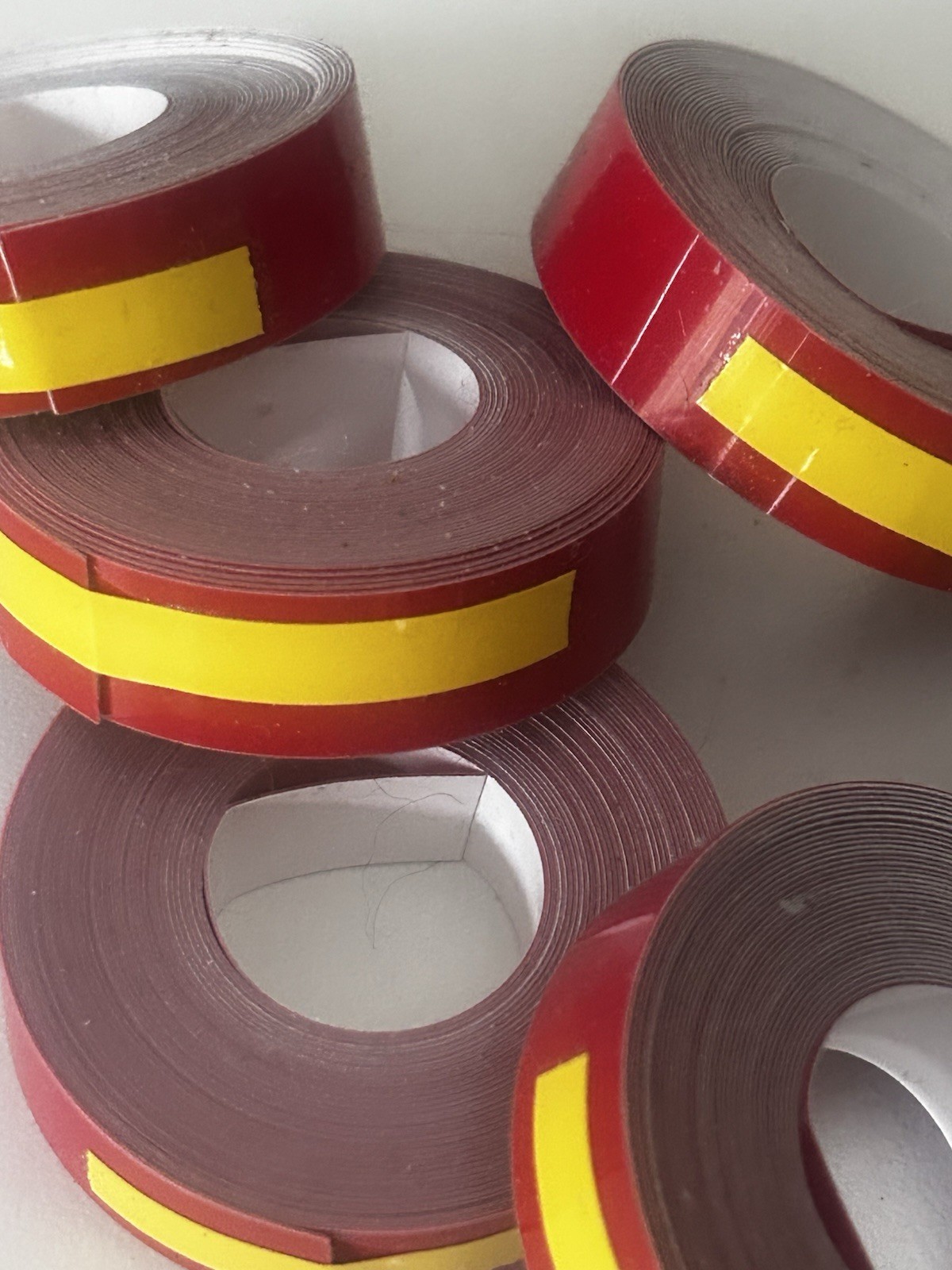 Vintage Dymo Labeling Tape Cartridge 1/2″ x 144” NewOld Stock Glossy Red Or Blue