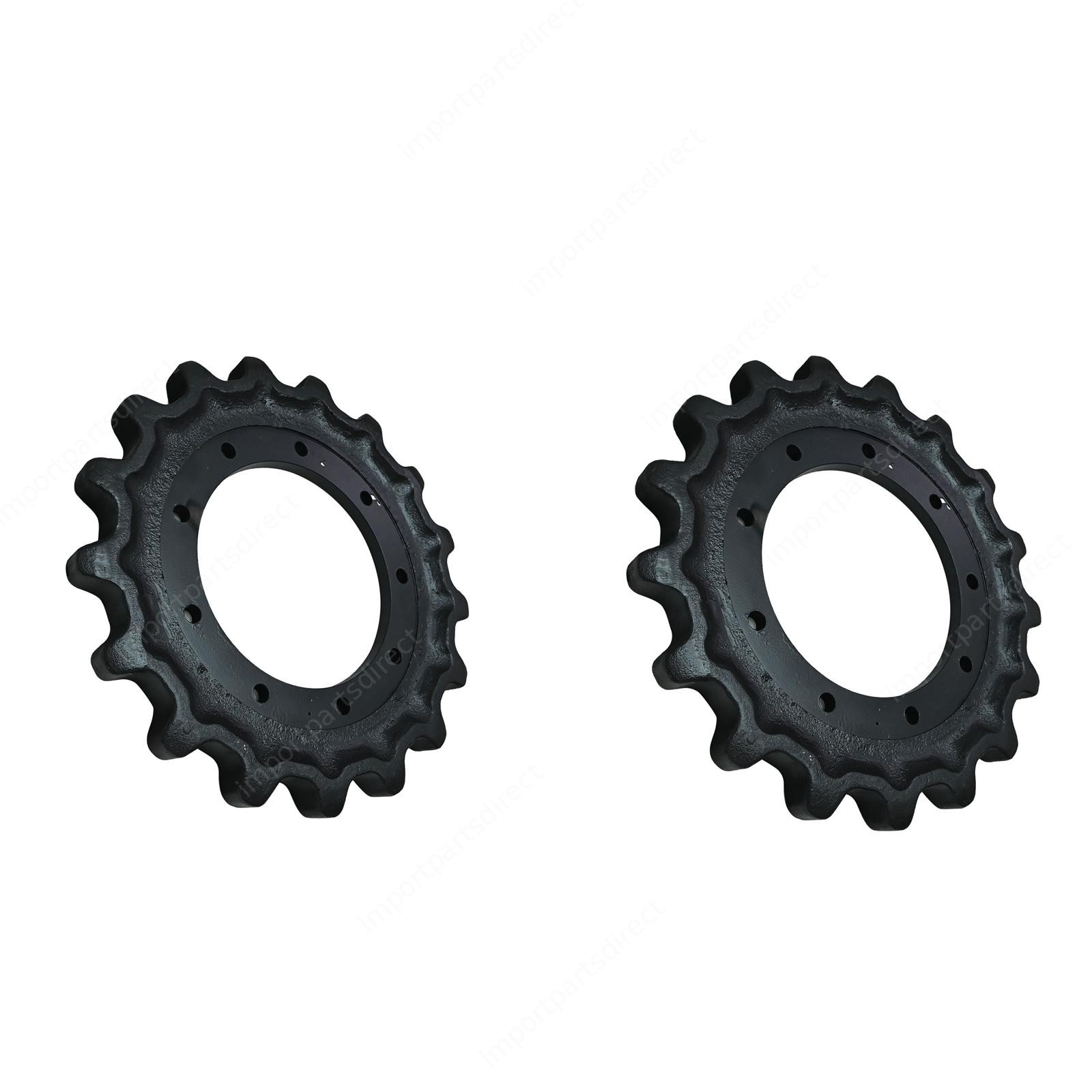 2pcs Rear Sprocket FITS Kubota SVL90 SVL95-2 SVL97-2 V0611-21112 Undercarriage