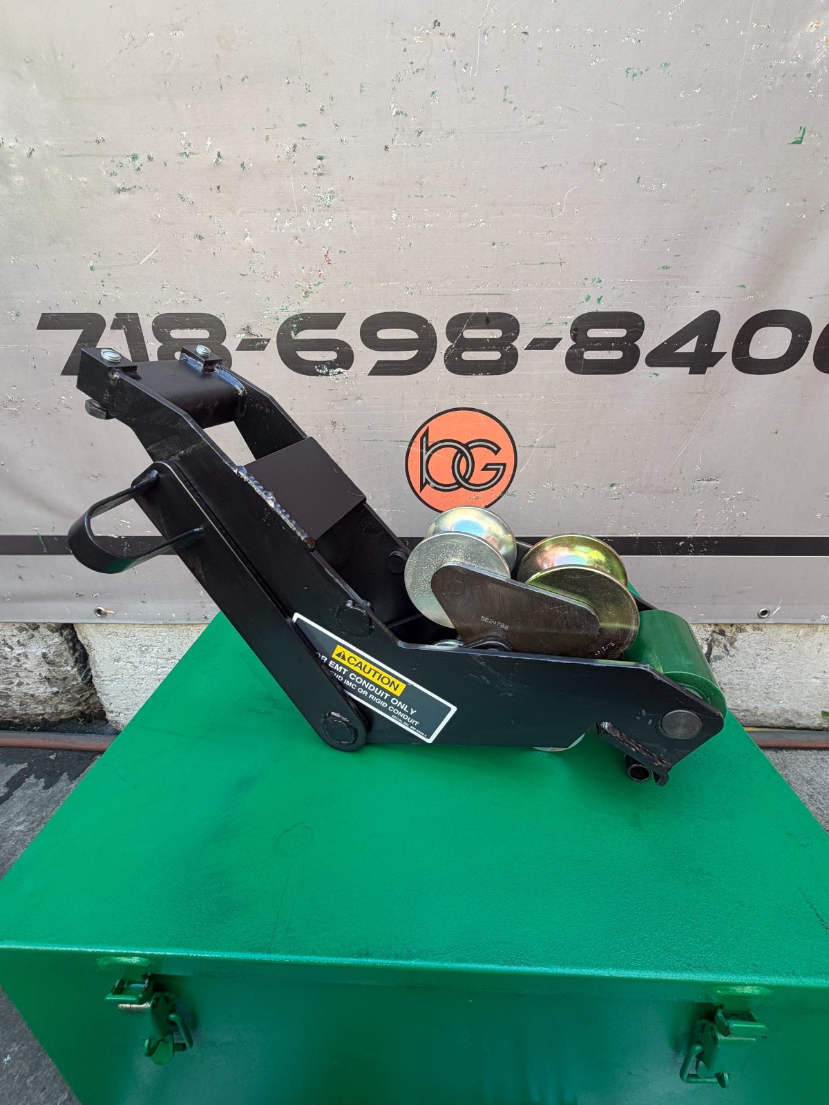 Greenlee 555 EMT Shoe Group 1/2″-2″ fits 555C & 555 Bender #3 New Open Box