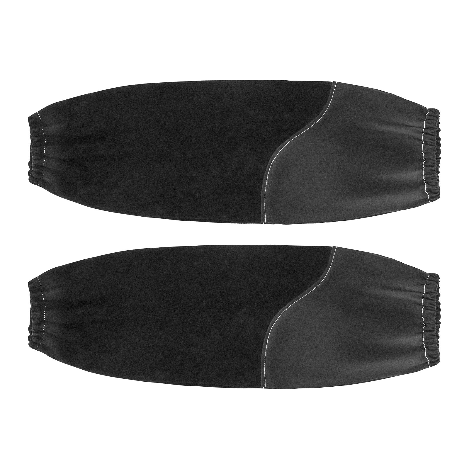 VEVOR Flame Resistant Welding Work Sleeve Heavy Duty Cowhide Leather & FR Cotton