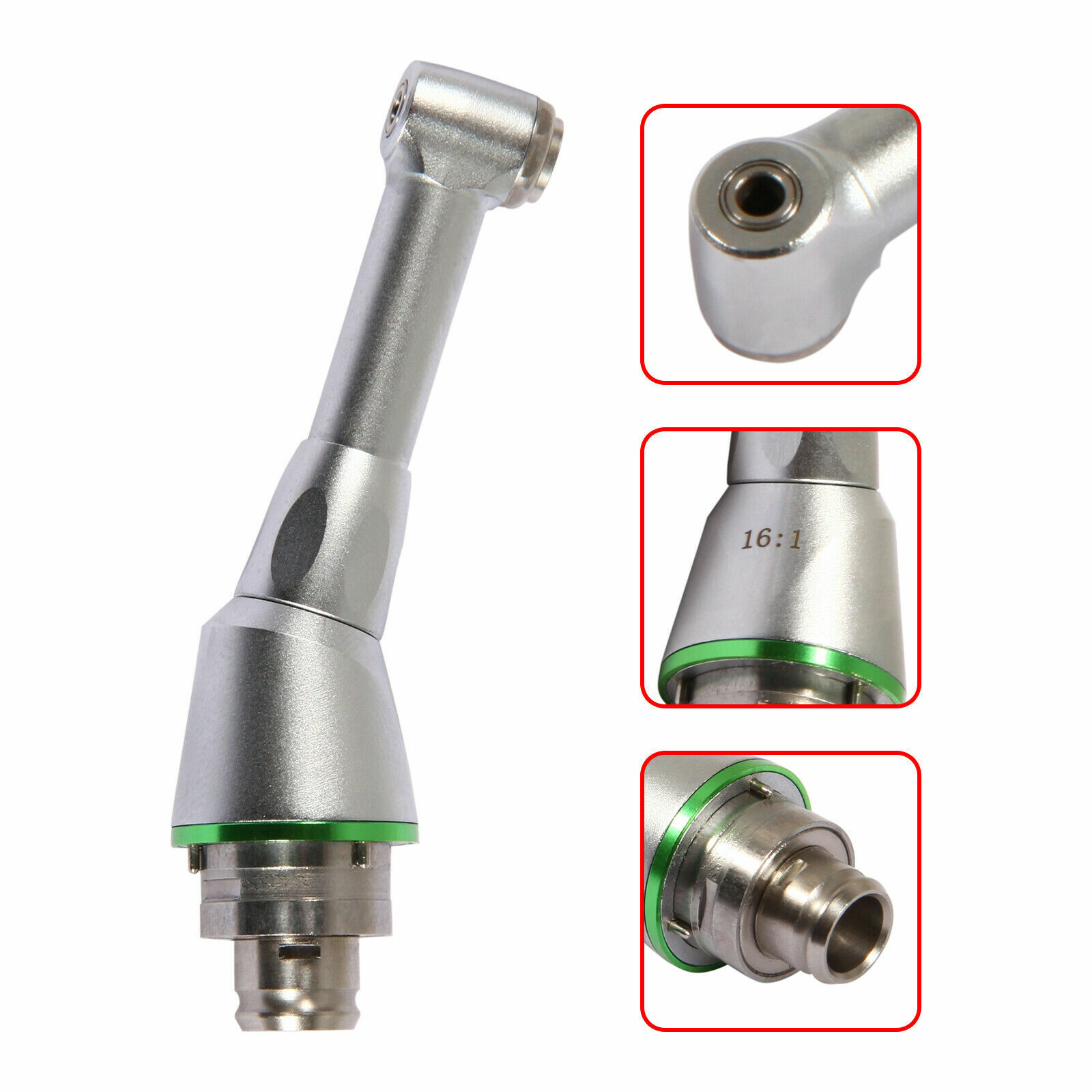CICADA NSK Dental 1:1/16:1/10:1 Contra Angle Handpiece for Endo Motor Mini Head
