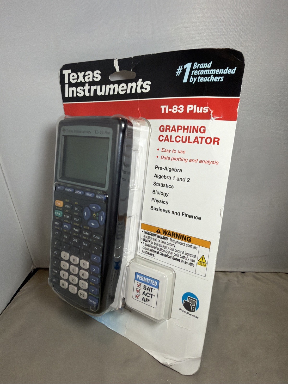 NEW! Texas Instruments TI-83 PLUS Graphing Calculator SAT, ACT,AP “ SEALED”