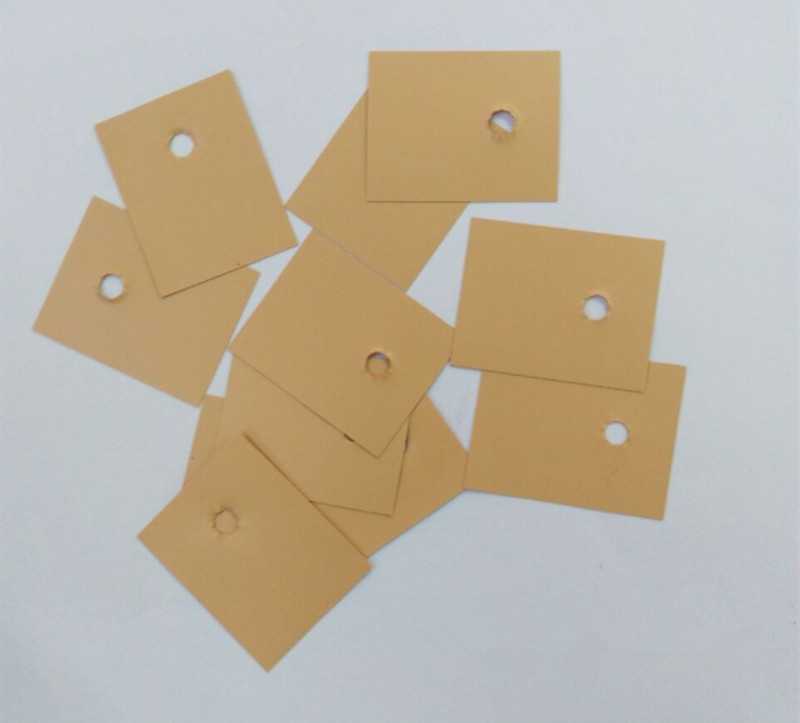 Thermal Pad Insulators, Beige 0.15mm Sil-Pad K10 TO-3P /TP-220 /TO-3P3