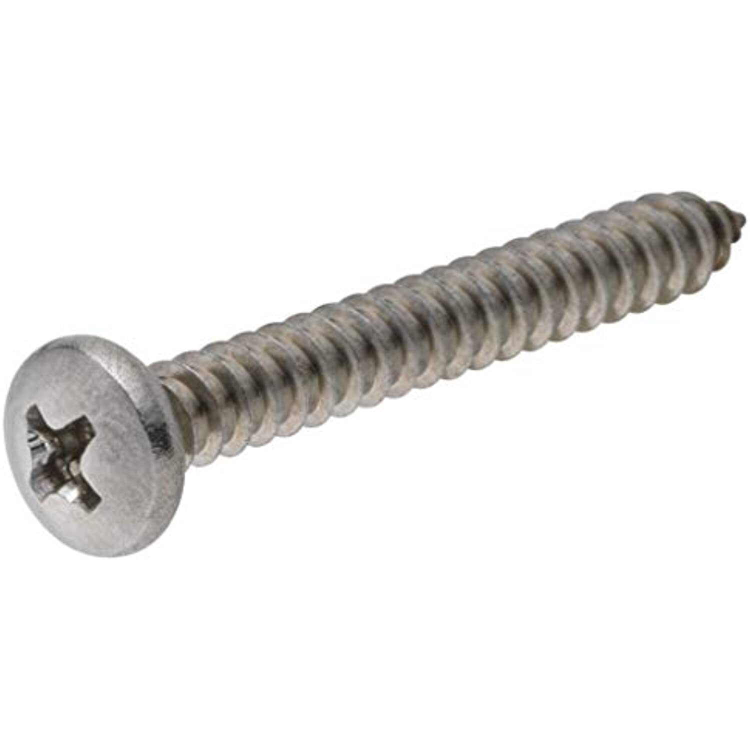 The Hillman Group 823278 Stainless Steel Pan Head Phillips Sheet Metal Screw,