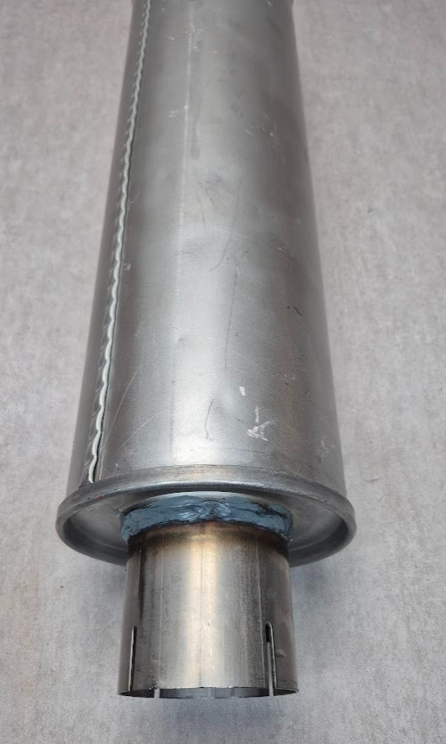 Nelson Type 3″ Inlet Outlet Industrial Exhaust Muffler NOS Generator Tractor