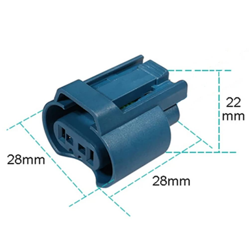 4-Pack 9005 HB3 OEM Adapter Wiring Harness Sockets Wire Connector for Halogen Bu