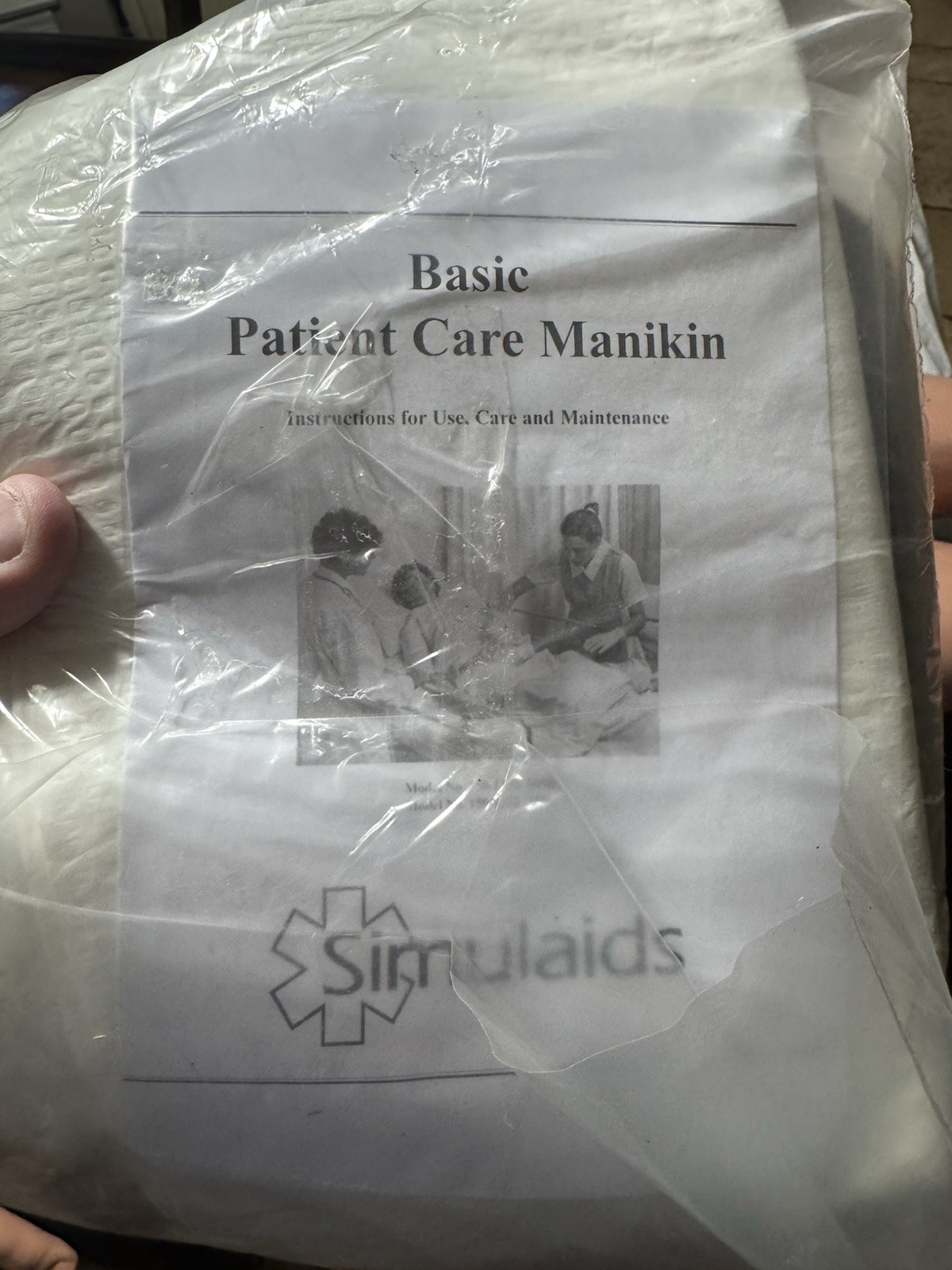 Simulaids Full Size Body Male/female Manikin Medical
