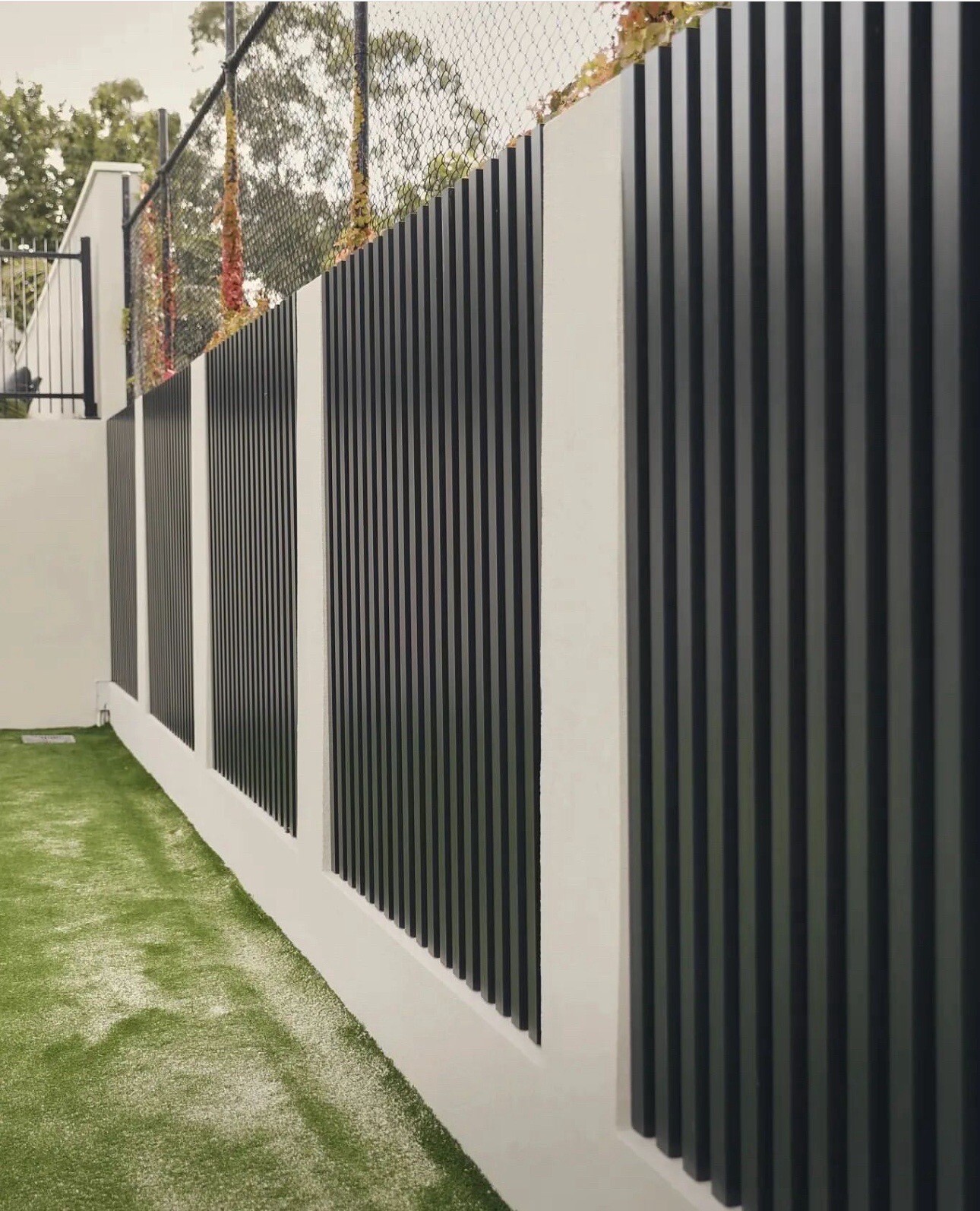 Aluminum Batten Wall cladding siding For Interior Exterior Accent DIY