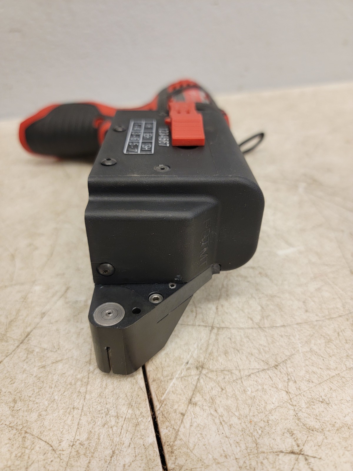 PANDUIT Cordless Cable Tie Tool: Milwaukee M12, 0.63 in Max.
