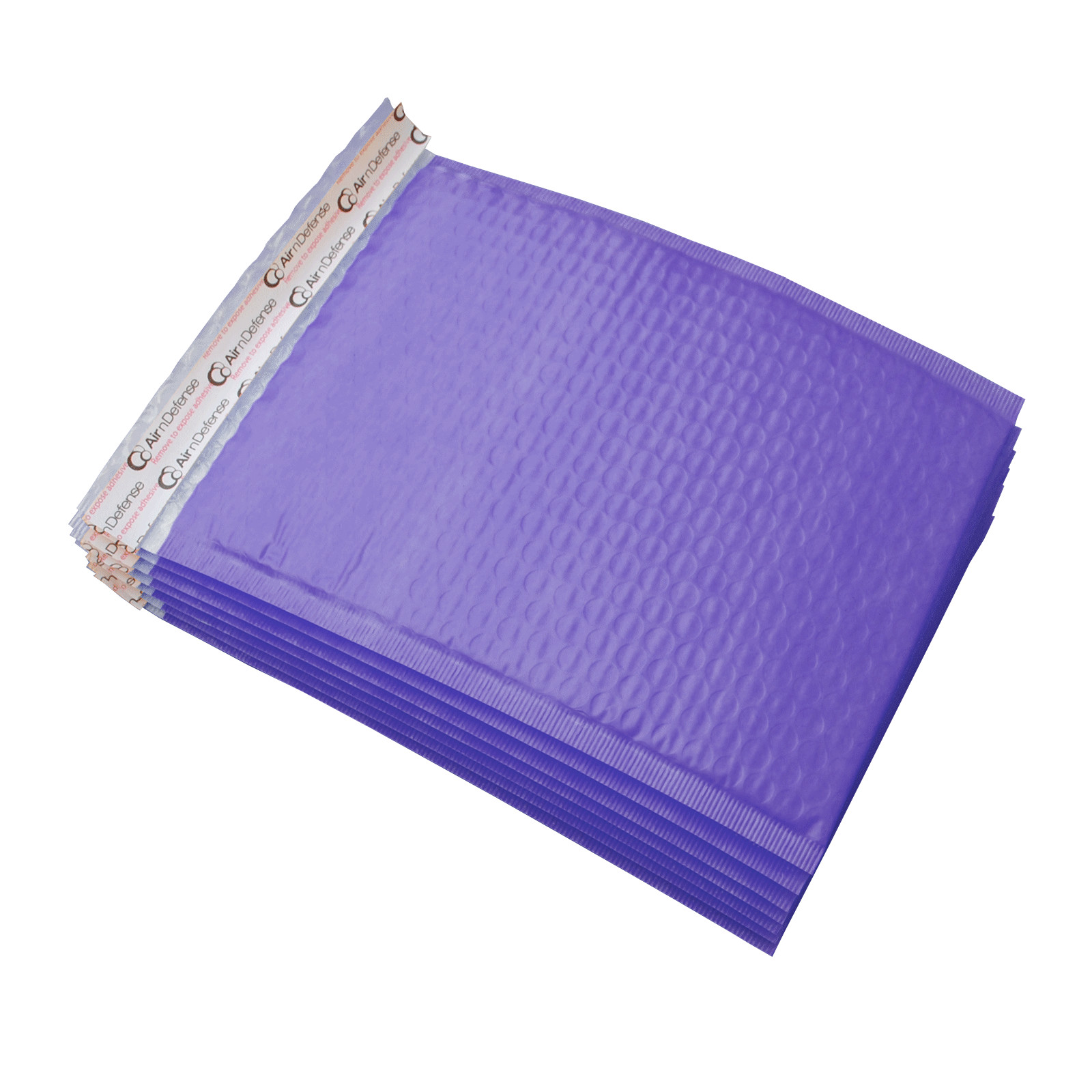AirnDefense 200 #5 10.5X16″ Purple Poly Bubble Mailers Shipping Padded Envelope