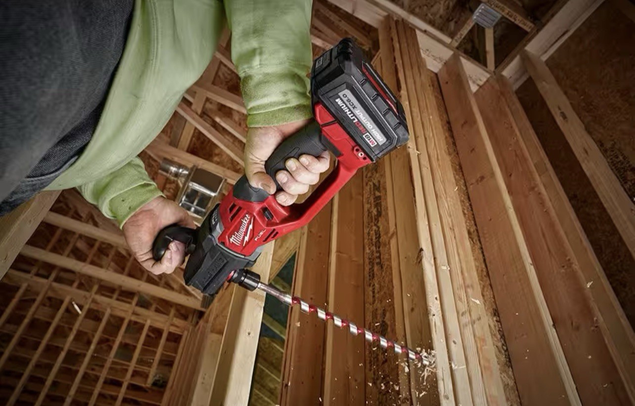 Milwaukee 2808-20 M18 FUEL 7/16 in. Hole Hawg Right Angle Drill with Quick-Lok