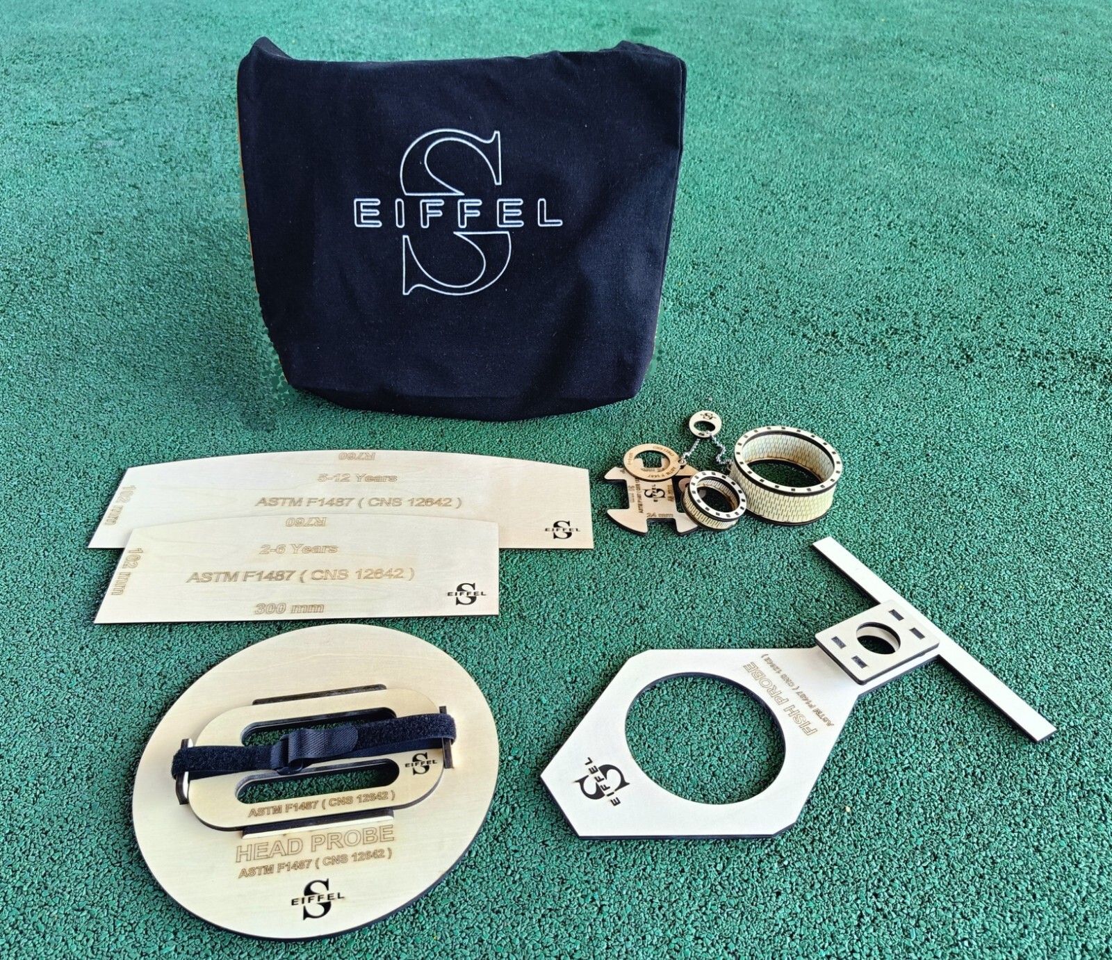 Playground Inspection Tool Kit_complies with ASTM F1487( 10-piece complete kit )
