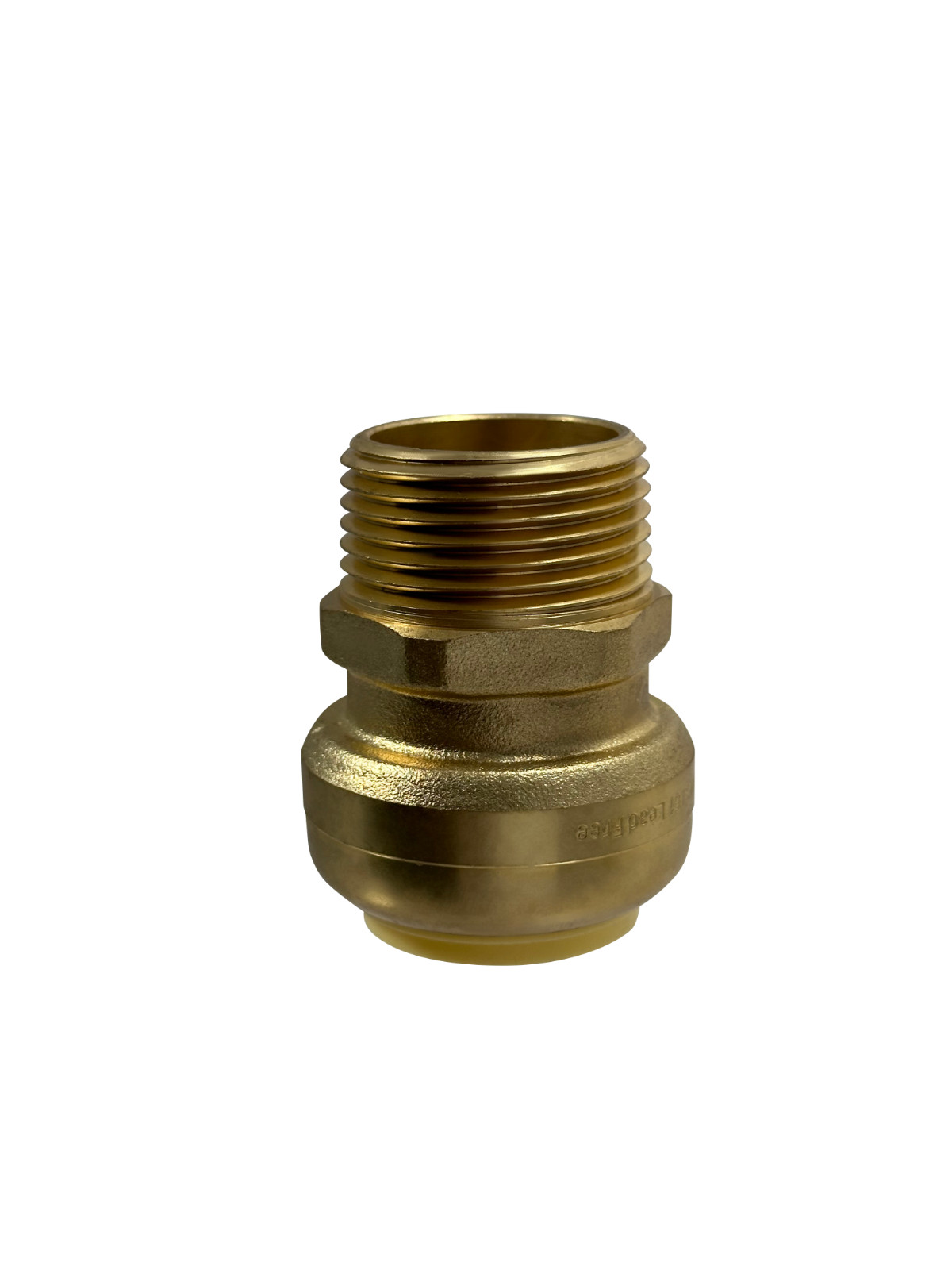 100 PCS. 1″ PUSH FIT X 1″ MNPT MALE THREADED ADAPTER (LEAD FREE)