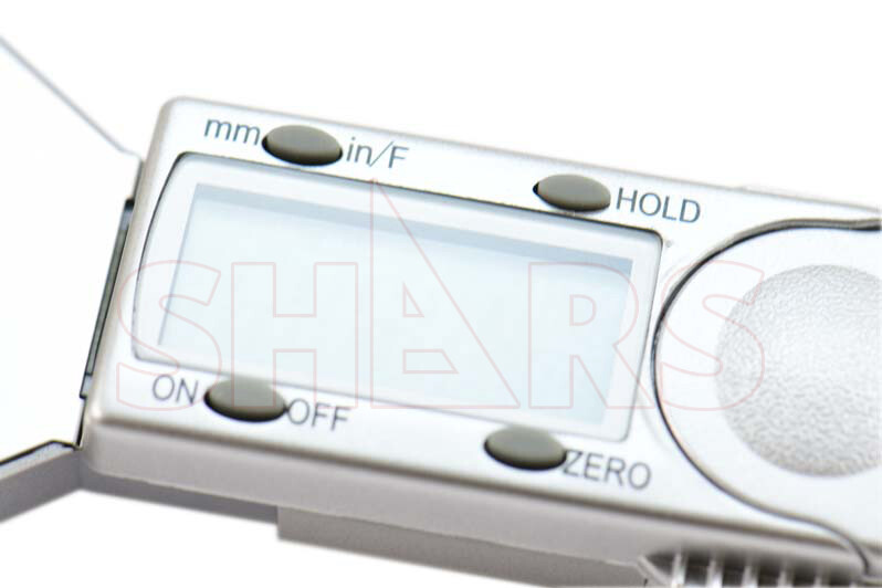 SHARS 0-4″ Electronic Digital Depth Gage Gauge .0005 Dial Indicator Tire Tread!]