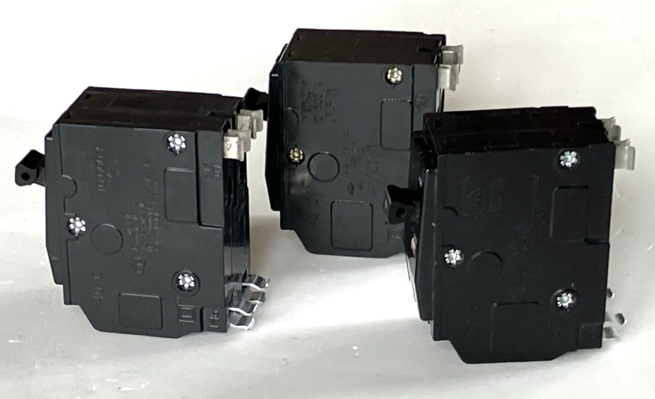 Square D Circuit Breaker QO 60A 2 pole 120/240VAC 10kA Yellow «D» QO260 used