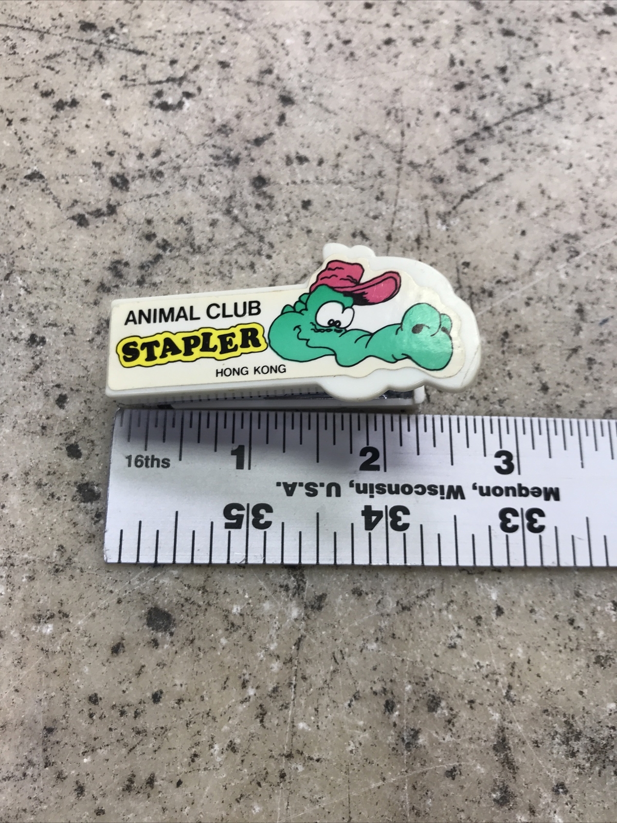Vintage Swingline? Tot Animal Club Made In Hong Kong & Blue Mini Stapler Staples