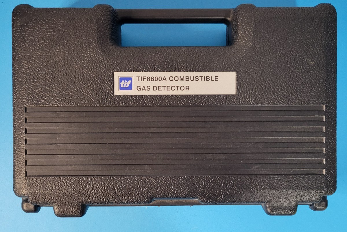 Combustible Gas Detector TIF TIF8800A Leak Tester Meter Tool Used Tested
