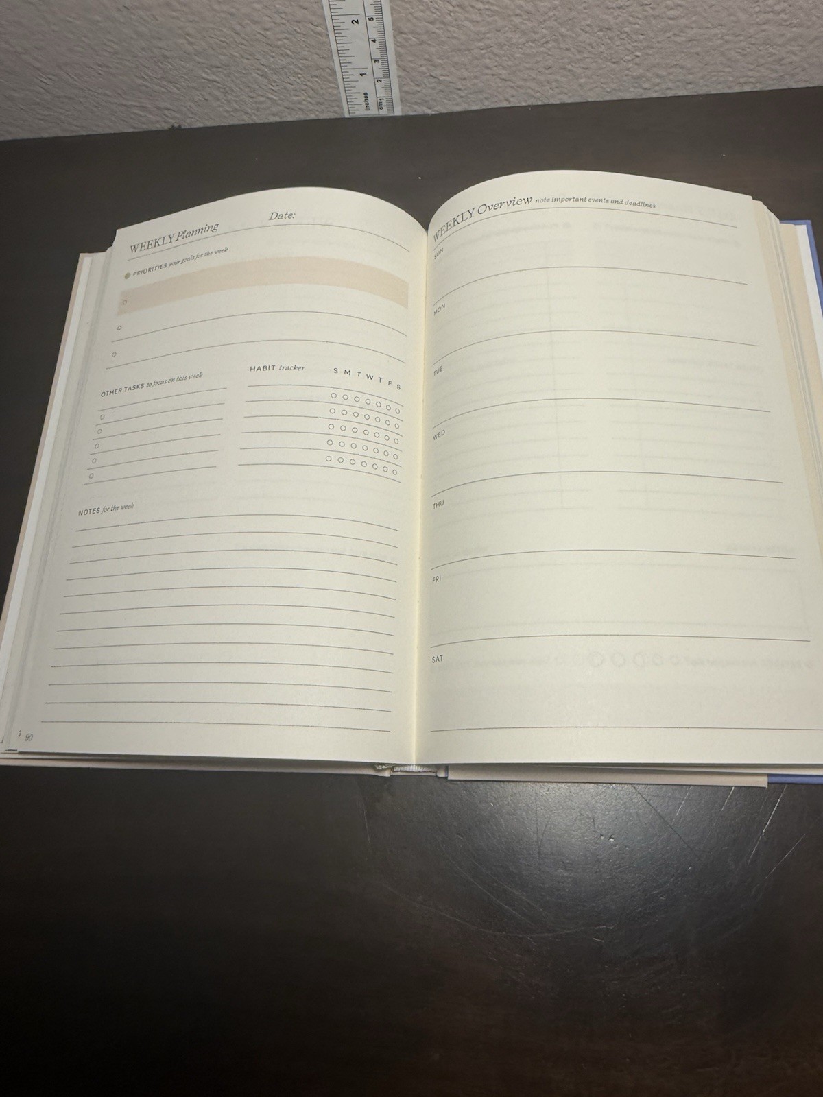 Papier Daily Planner 16-Week Productivity Goal Tracking Hardback
