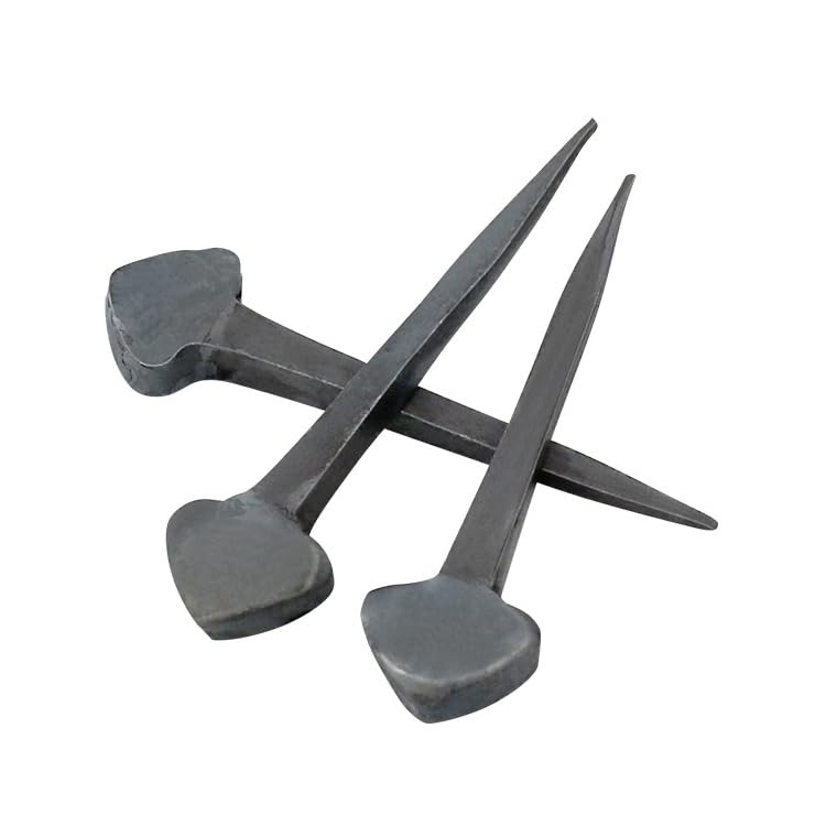 TorSor 10 Pack 1.5» Common Cut Nails Old 48*11mm/1.89*0.43 Inch, Metallic