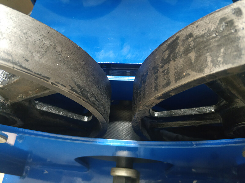 Iron Wheel Welding Turning Roll Welding Support Positioner Roller 110V 120W