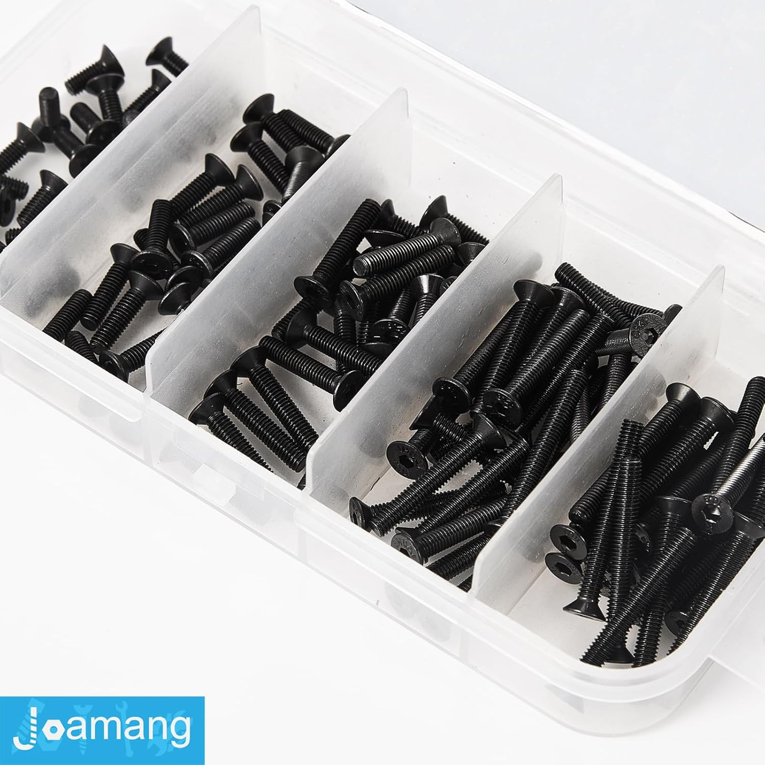 M3 X 8Mm 12Mm 16Mm 20Mm 25Mm Flat Head Hex Socket Cap Screws Countersunk Bolts,