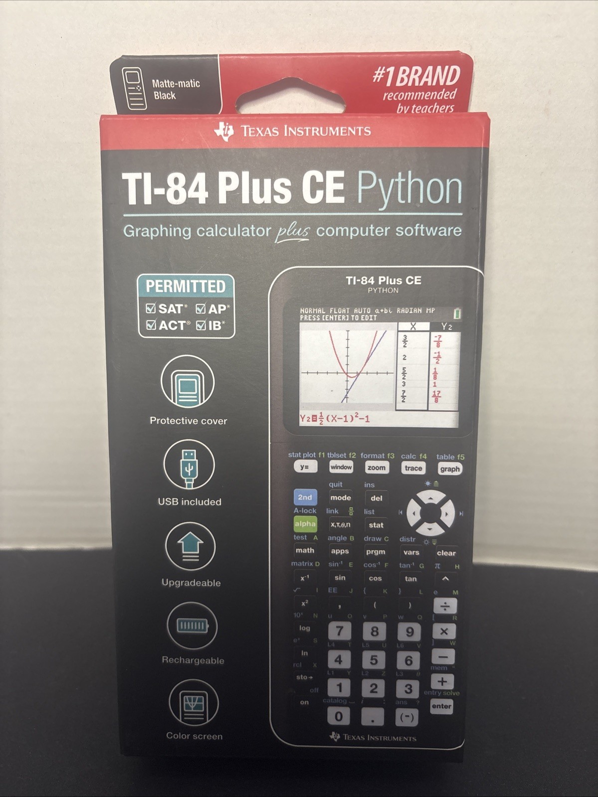 Texas Instruments TI-84 Plus CE Python Graphing Calculator Plus New Sealed 🔥