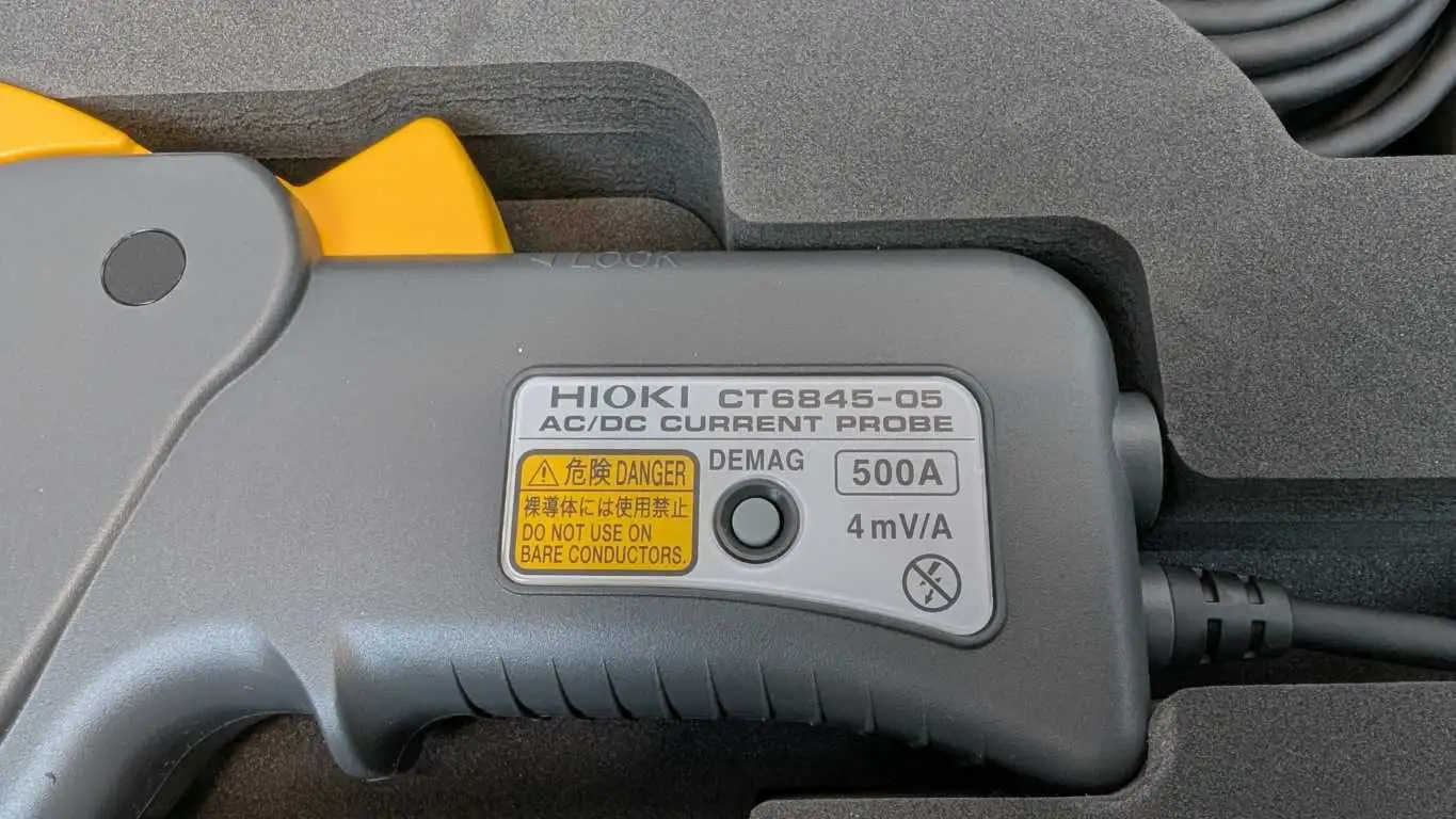 Hioki CT6845-05 AC/DC Current Probe 500A