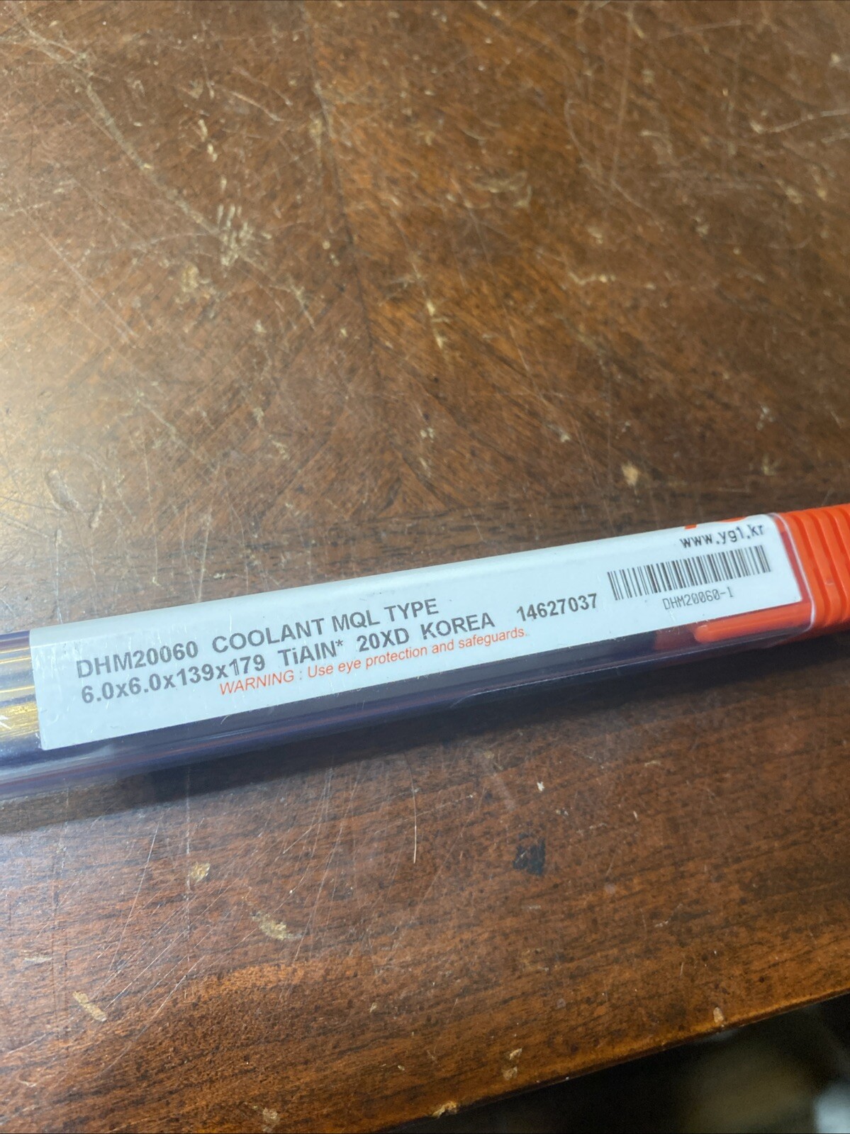 YG1 DHM20060 0.2362″ D x 0.2362″ Sh x 7.0472″ OAL Carbide Dream Drill (D1)