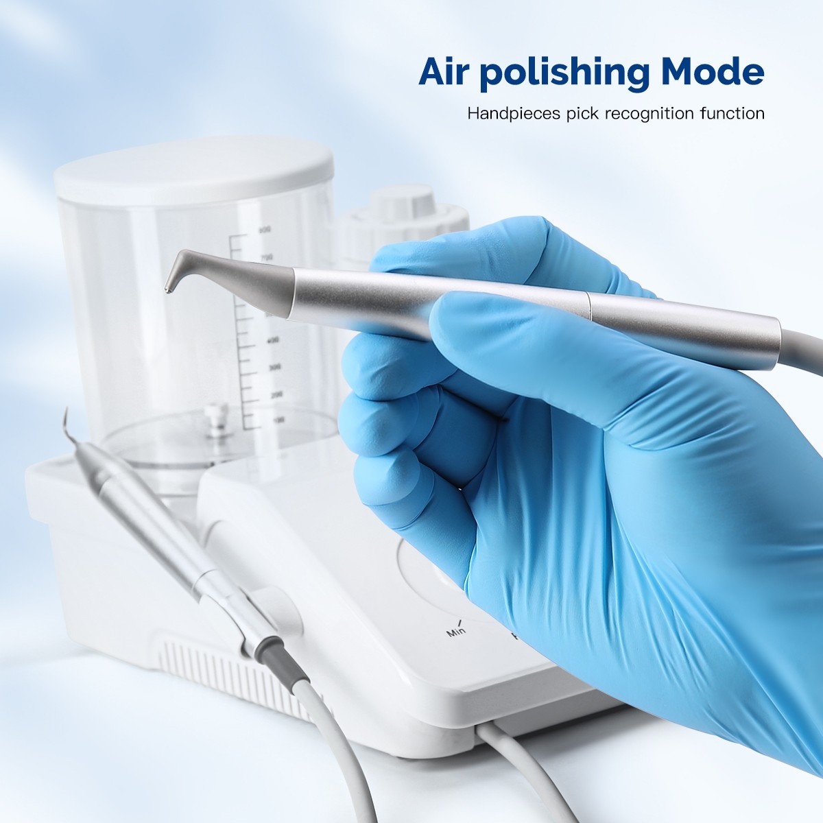 Ultrasonic Scaler Wireless Foot Switch 30kHz Smart Touch Panel for Periodontal